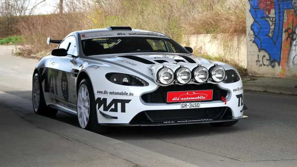 Aston Martin V8 Vantage GT4 Rallye "one of one" Ex-Delecour! 05/2012-photo-1