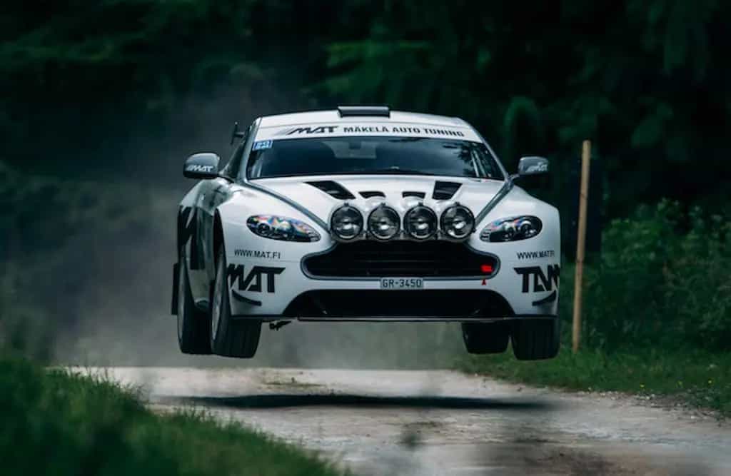 Aston Martin V8 Vantage GT4 Rallye "one of one" Ex-Delecour! 05/2012-photo-45