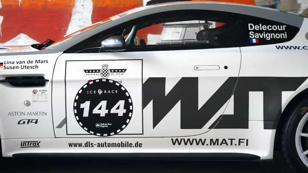 Aston Martin V8 Vantage GT4 Rallye "one of one" Ex-Delecour! 05/2012-photo-9