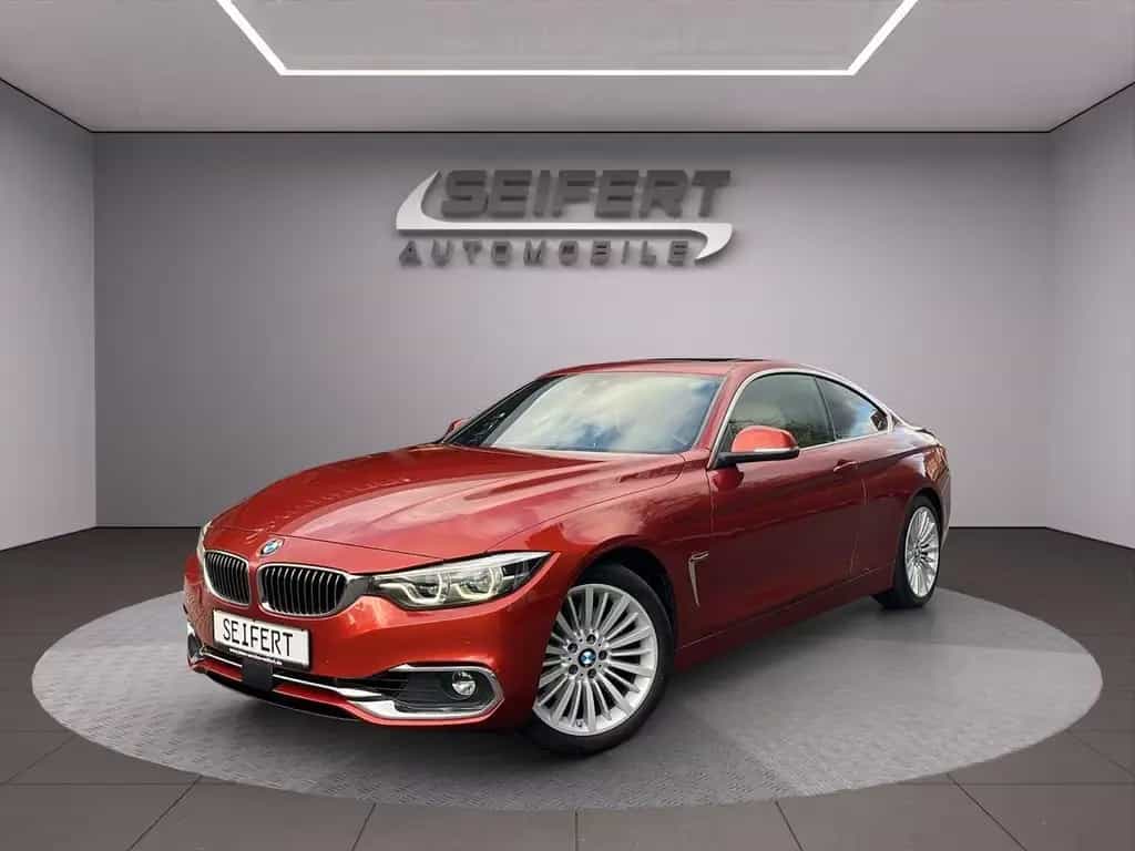 BMW 4 Series d Coupé Luxury Line/HUD/Glasdach/Harman/ 08/2018-photo-0