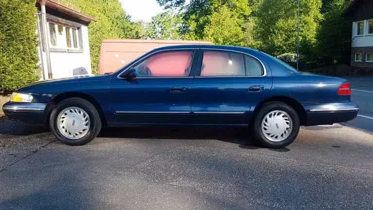 Lincoln Continental 4.6 DOHC. V8. 264PS 32V TOP! EUPap. 10/1995-photo-5