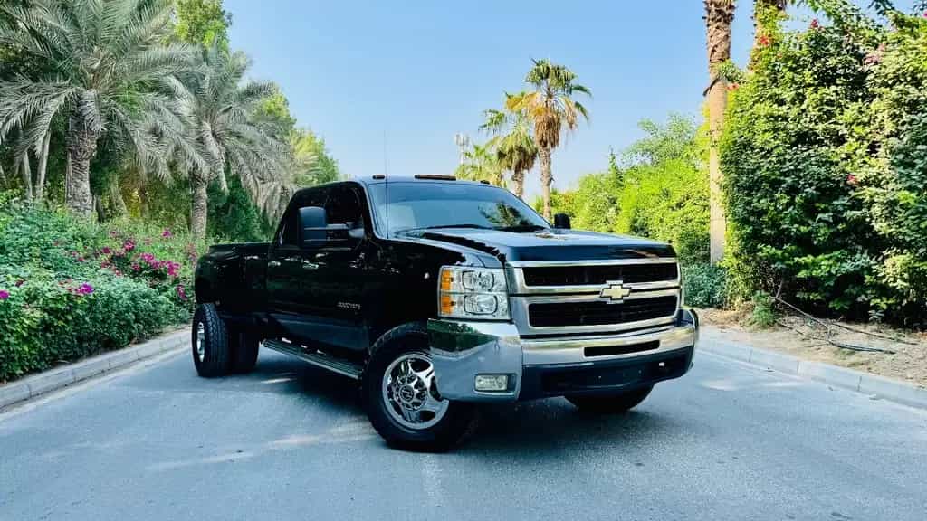 Chevrolet Silverado 3500HD*V8*LUFT*4X4*LEDER*NAVI*AHK*1HAND*CARFAX 12/2009-photo-8
