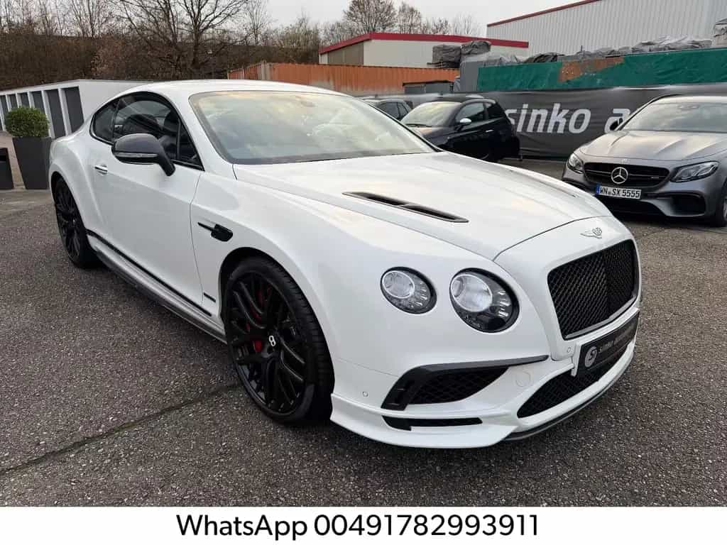 Bentley Continental Supersports *1 of 710 Carbon TitanAbg 08/2017-photo-1