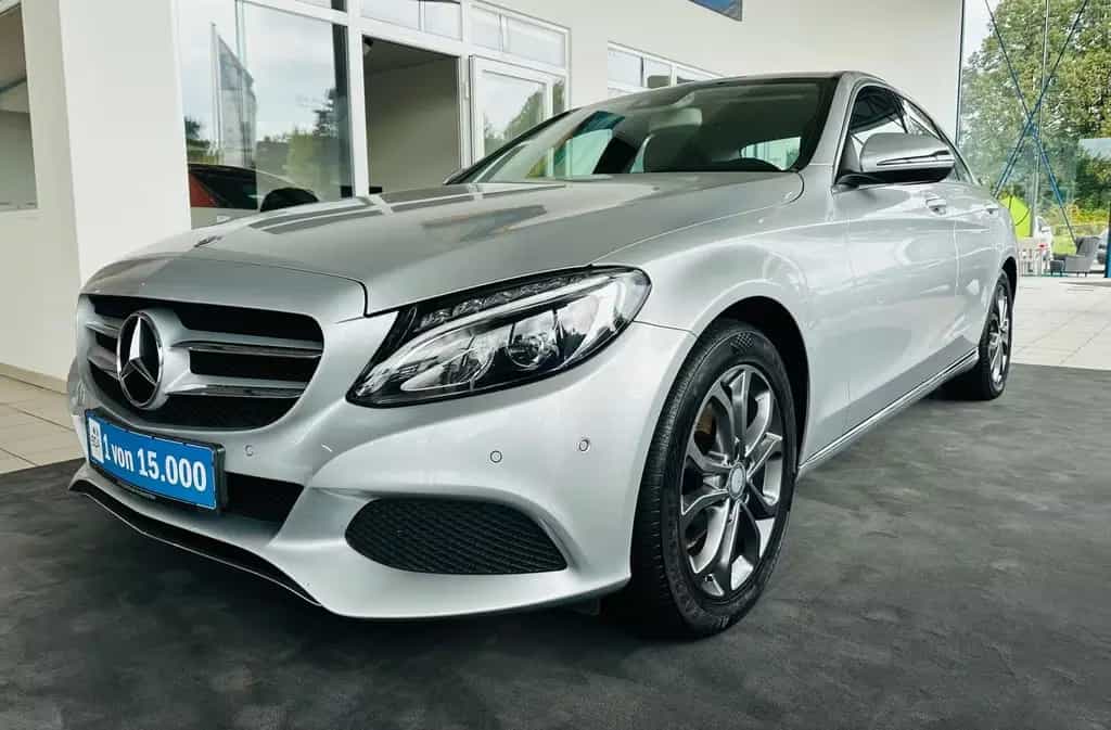 Mercedes-Benz C-Class 180 1.6 Avantgarde Navi AHK LED PDC v+h SHZG 07/2015-photo-0