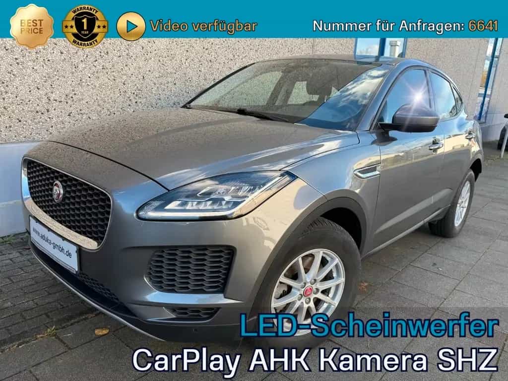 Jaguar E-Pace D150 CarPlay AHK Kamera LED Scheinwerfer 06/2020-photo-0