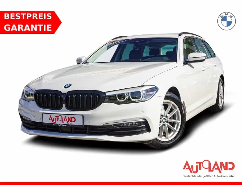 BMW 5 Series 520d Touring LED Navi ACC AHK Virtual Cockpit 06/2019-photo-0