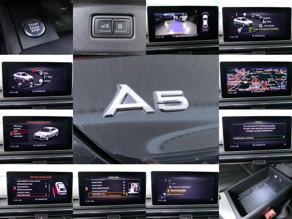 Audi A5 2.0TFSI S tronic Sportback design DIGITAL ACC 11/2017-photo-29