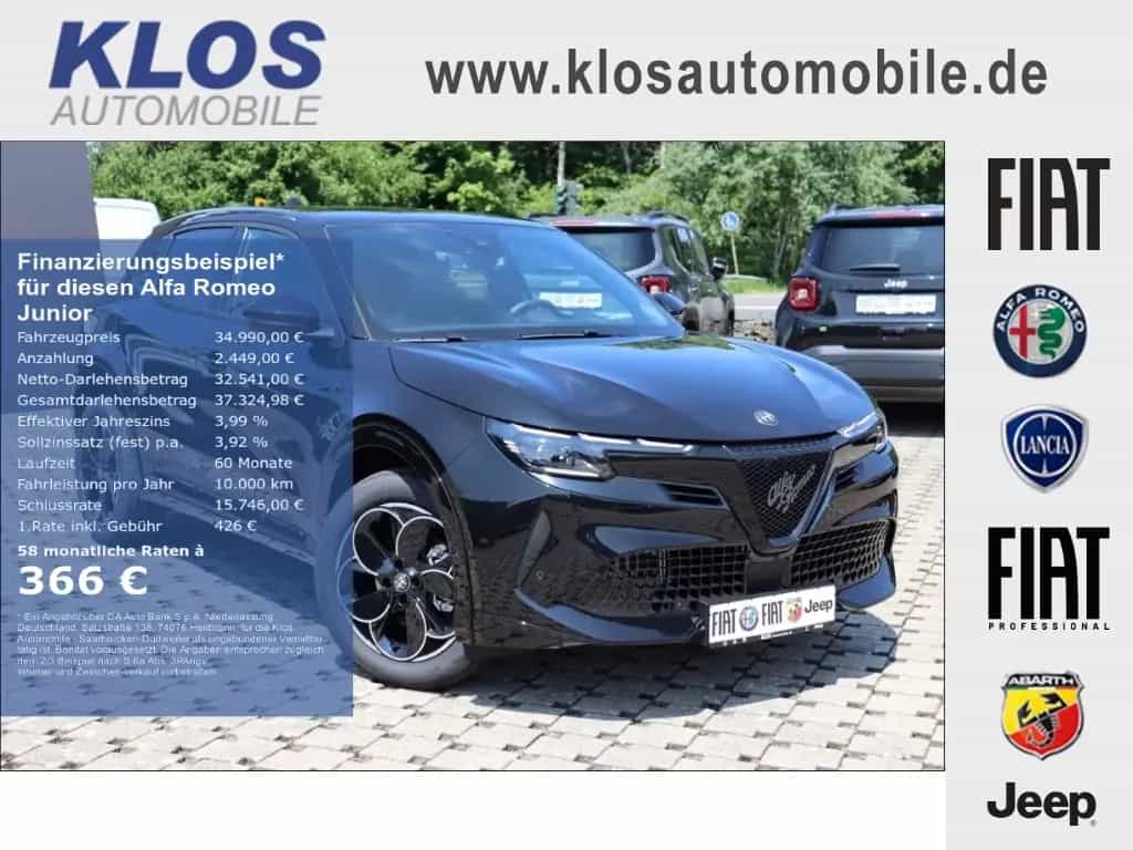 Alfa Romeo Junior IBRIDA Q4 1.2 VGT 145PS DCT6 SCHIEBEDACH 01/2026-photo-0