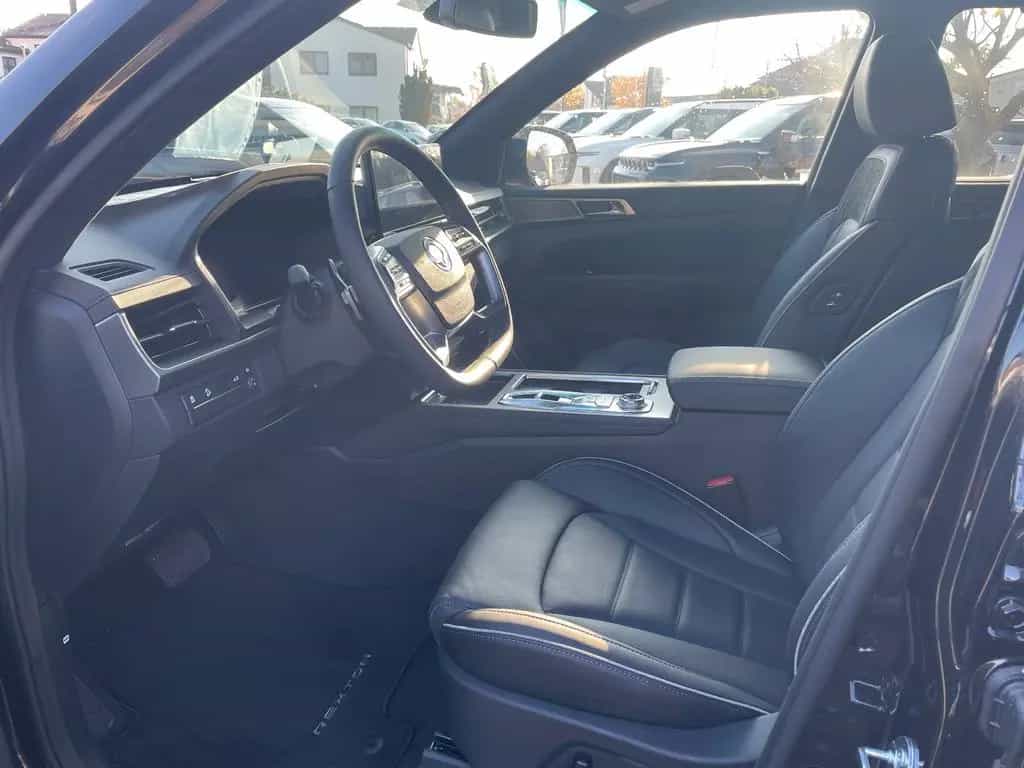 KGM Rexton 8/AT AWD BLACK+Wildleder 12/2025-photo-5