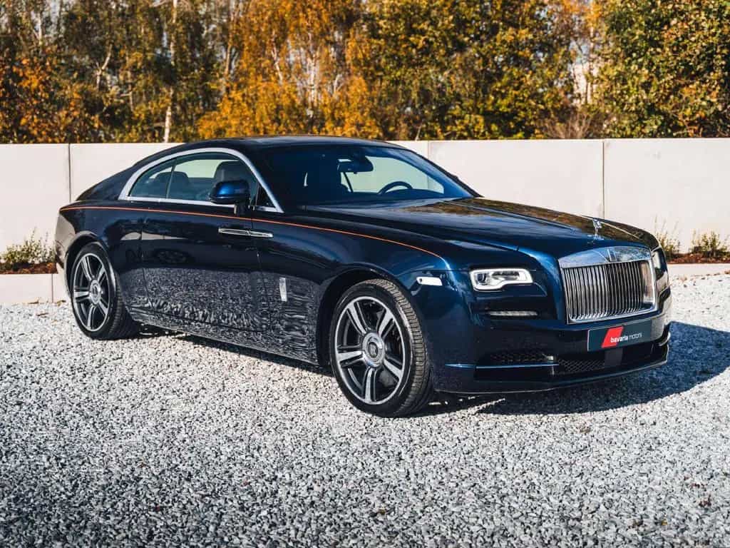 Rolls-Royce Wraith Midnight Sapphire / Starlight / Coachline 05/2019-photo-0