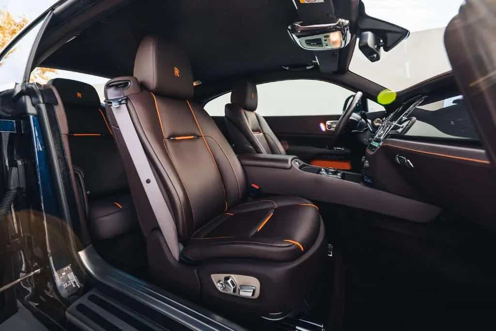 Rolls-Royce Wraith Midnight Sapphire / Starlight / Coachline 05/2019-photo-24