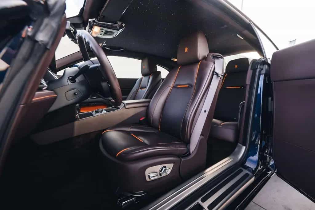 Rolls-Royce Wraith Midnight Sapphire / Starlight / Coachline 05/2019-photo-26