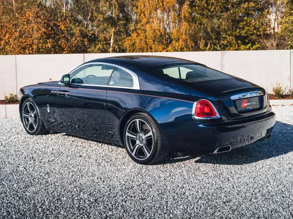 Rolls-Royce Wraith Midnight Sapphire / Starlight / Coachline 05/2019-photo-7