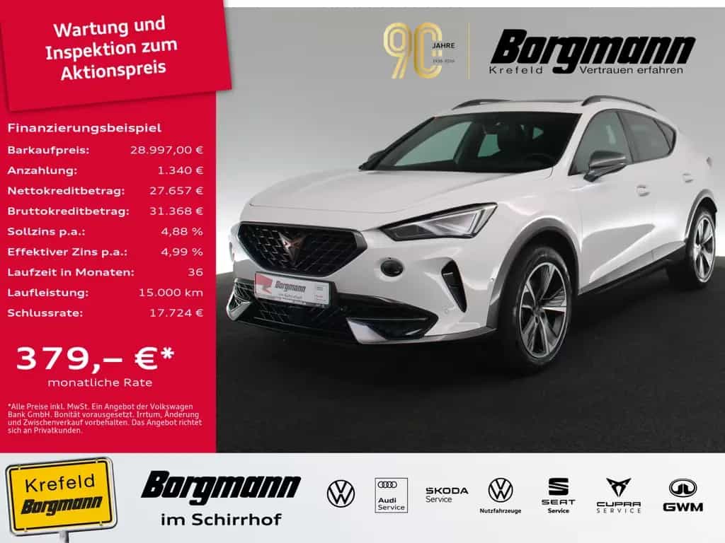 Cupra Formentor 2.0 TSI 4Drive PANO NAVI KAMERA DCC 08/2023-photo-0