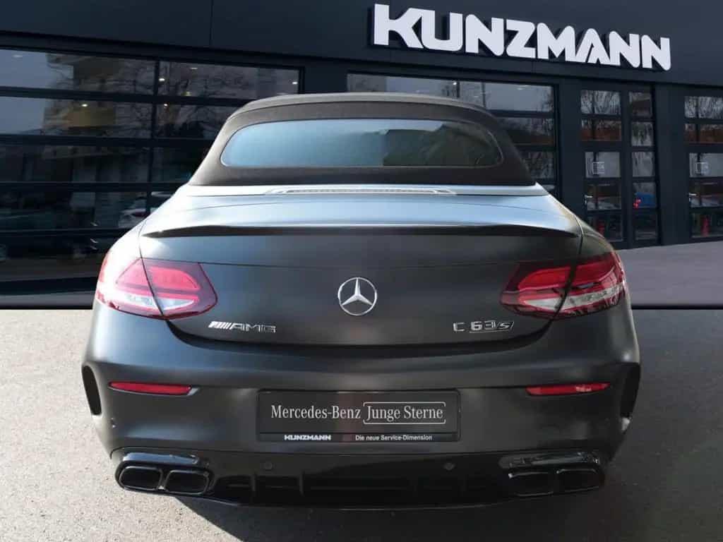 Mercedes-Benz C-Class 63 AMG S Cabrio Night Distronic Sitzklima 360° 10/2022-photo-3