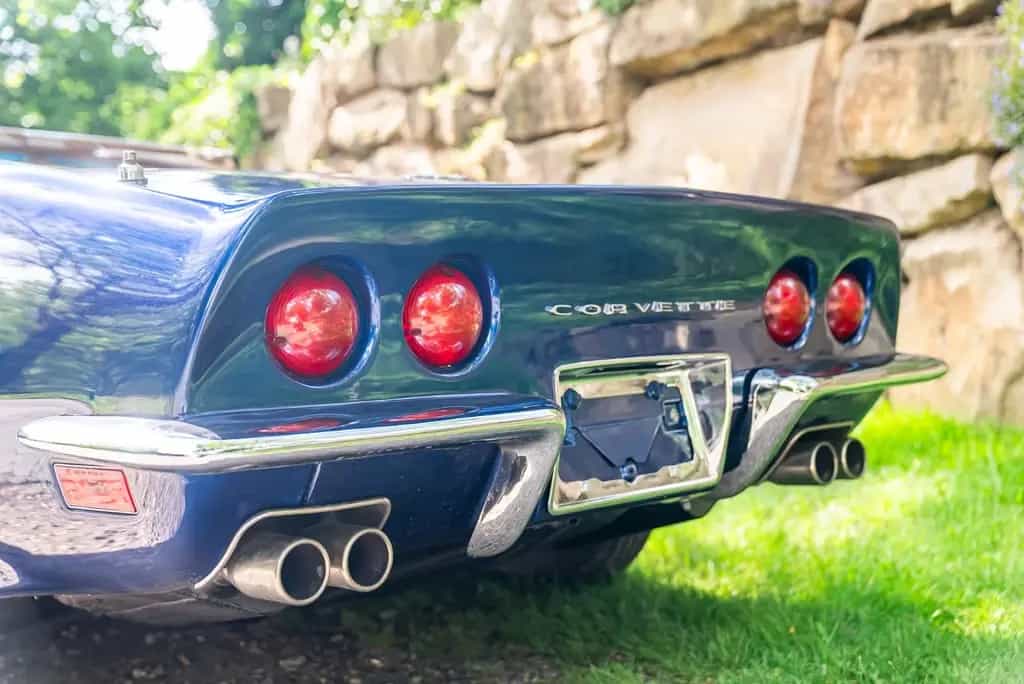 Corvette C3 1971 C3 Cabrio, Chrommodell, top Zustand, V8 5,7 07/1971-photo-10