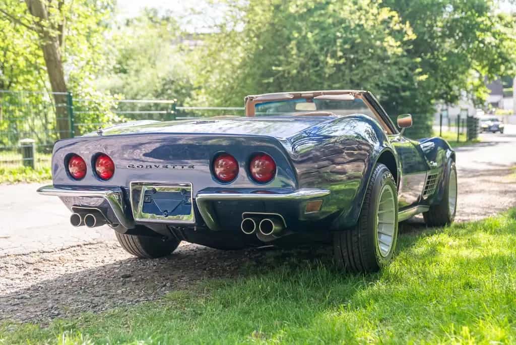 Corvette C3 1971 C3 Cabrio, Chrommodell, top Zustand, V8 5,7 07/1971-photo-12