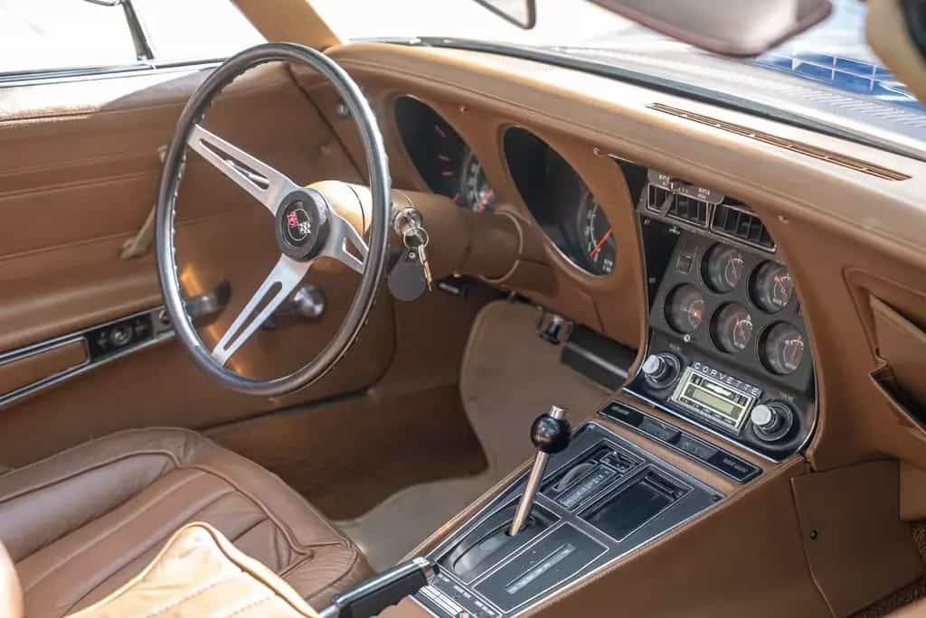 Corvette C3 1971 C3 Cabrio, Chrommodell, top Zustand, V8 5,7 07/1971-photo-14