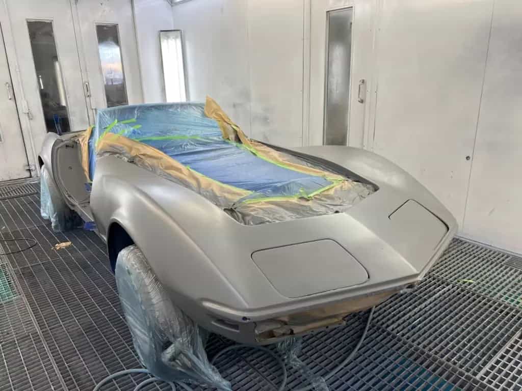 Corvette C3 1971 C3 Cabrio, Chrommodell, top Zustand, V8 5,7 07/1971-photo-23