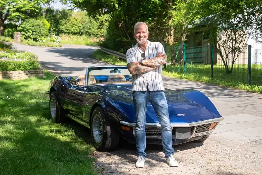 Corvette C3 1971 C3 Cabrio, Chrommodell, top Zustand, V8 5,7 07/1971-photo-29