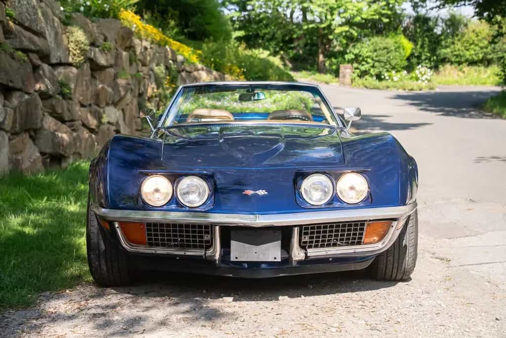 Corvette C3 1971 C3 Cabrio, Chrommodell, top Zustand, V8 5,7 07/1971-photo-30