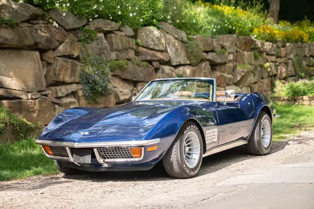 Corvette C3 1971 C3 Cabrio, Chrommodell, top Zustand, V8 5,7 07/1971-photo-4