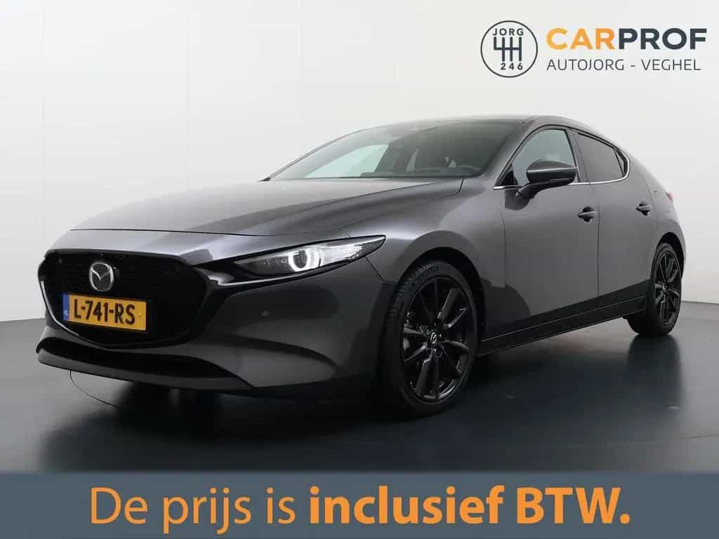 Mazda 3 2.0 e-SkyActiv-X M Hybrid 186 Luxury Leder | B 07/2021-photo-0