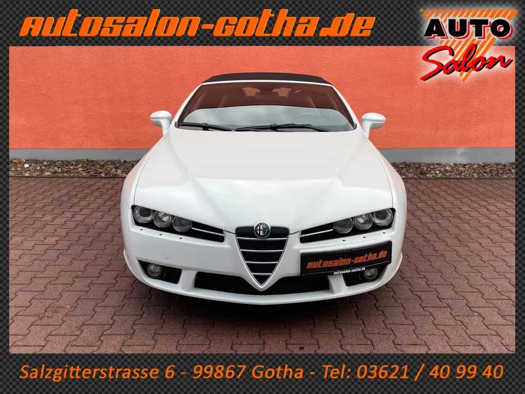 Alfa Romeo Spider 2.2 JTS 16V XENON+NAVI LEDER SCHECKHEFT 03/2010-photo-1