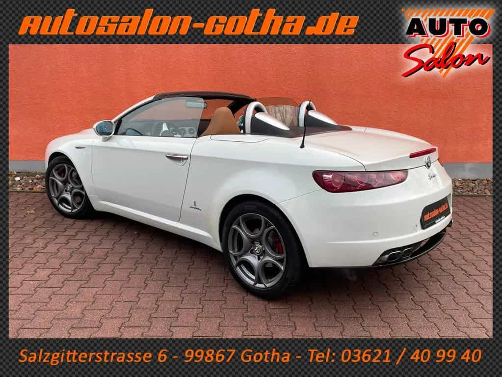 Alfa Romeo Spider 2.2 JTS 16V XENON+NAVI LEDER SCHECKHEFT 03/2010-photo-12