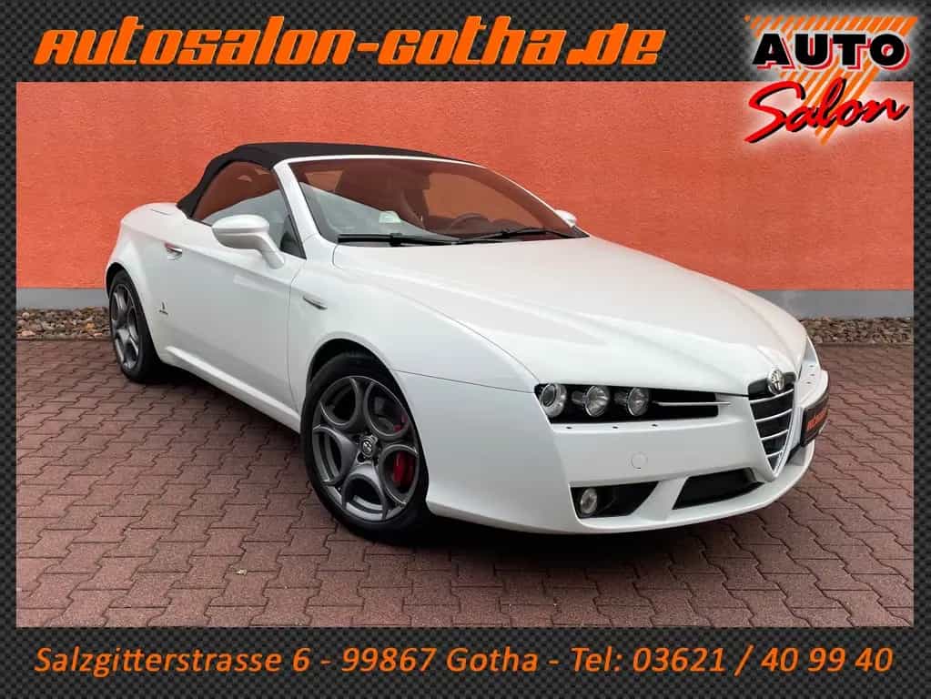 Alfa Romeo Spider 2.2 JTS 16V XENON+NAVI LEDER SCHECKHEFT 03/2010-photo-2