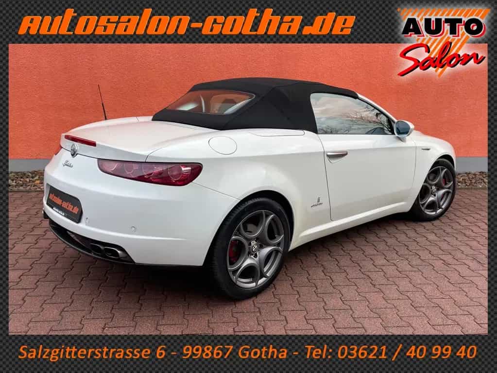 Alfa Romeo Spider 2.2 JTS 16V XENON+NAVI LEDER SCHECKHEFT 03/2010-photo-3