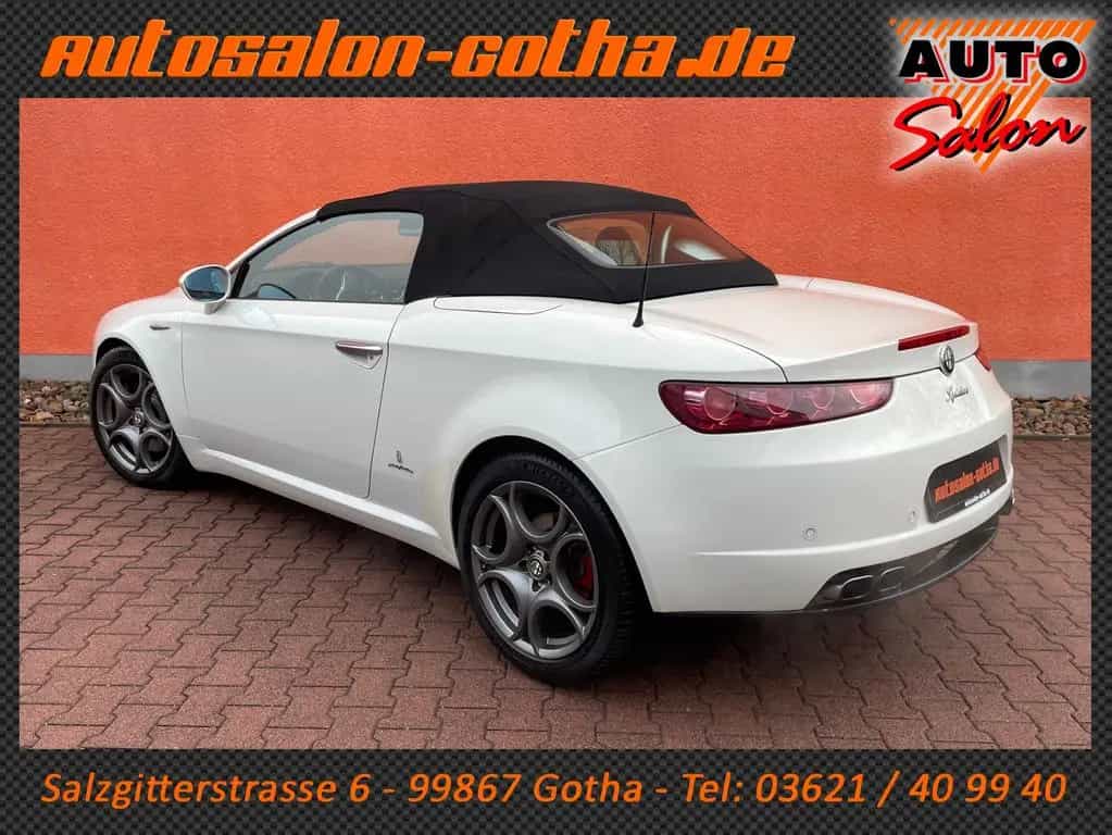 Alfa Romeo Spider 2.2 JTS 16V XENON+NAVI LEDER SCHECKHEFT 03/2010-photo-5