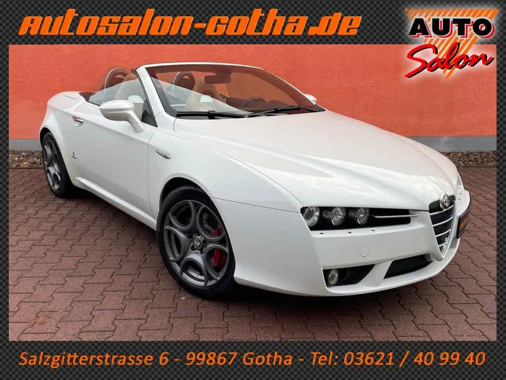 Alfa Romeo Spider 2.2 JTS 16V XENON+NAVI LEDER SCHECKHEFT 03/2010-photo-9