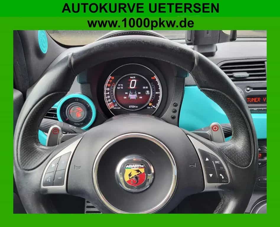 Abarth 595C Turismo Automatik Leder Xenon 08/2015-photo-10
