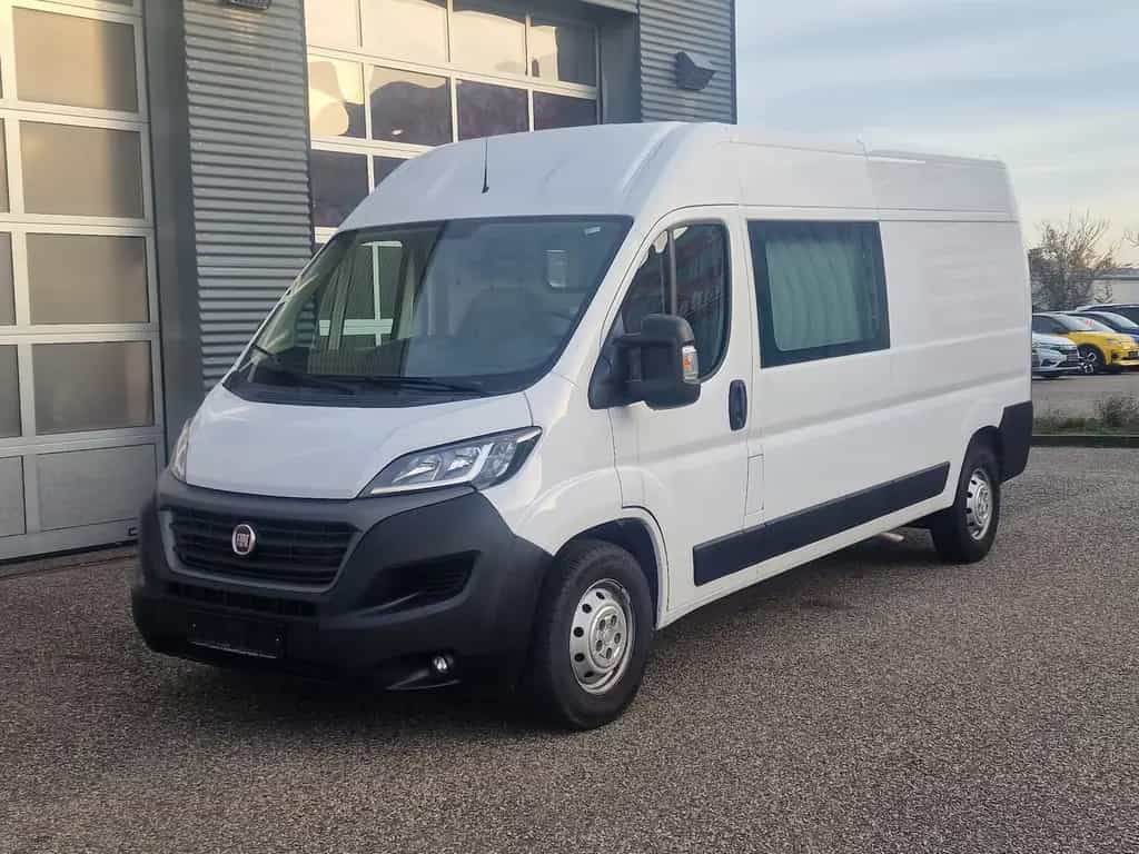 Fiat Ducato 140 L4 verglast Klimaaut AHK Standheizung 05/2020-photo-0