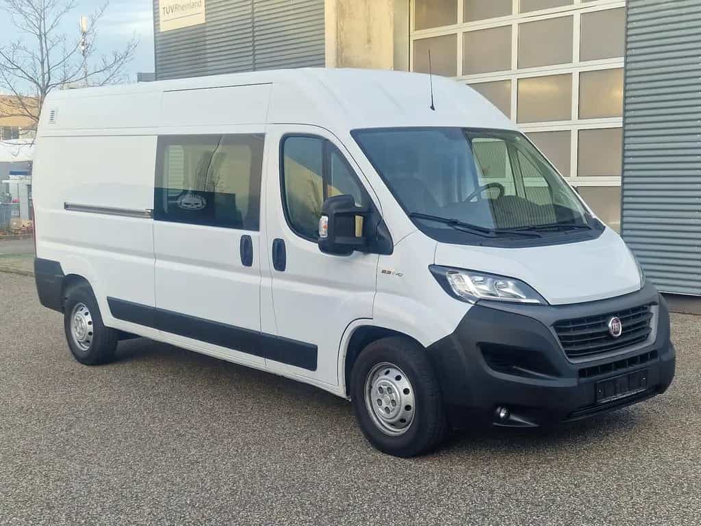 Fiat Ducato 140 L4 verglast Klimaaut AHK Standheizung 05/2020-photo-5