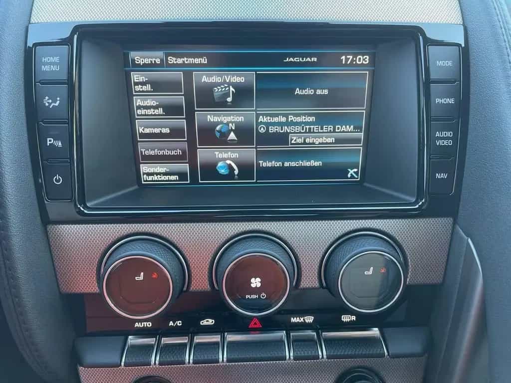 Jaguar F-Type 3.0 V6 AUT LEDER BI-Xenon NAV SHZ PDC RFK 08/2015-photo-20