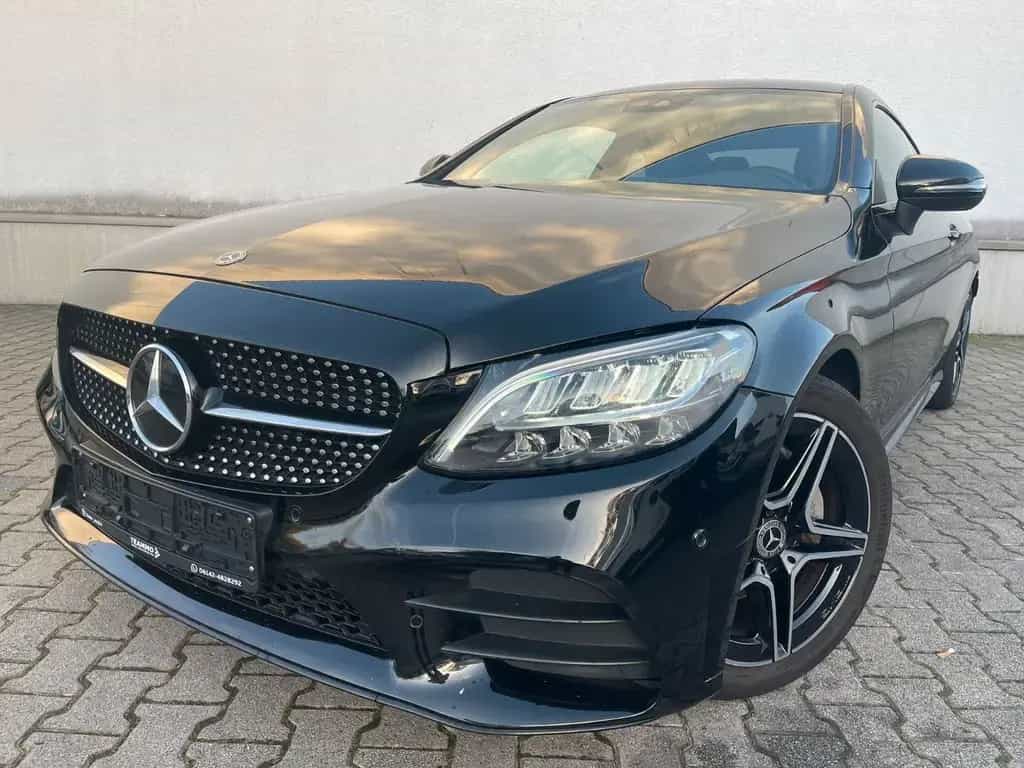 Mercedes-Benz C 180 Coupe|1.HD|AMG-LINE|NIGHT|ACC|SPUR|TOTWINK 10/2020-photo-0