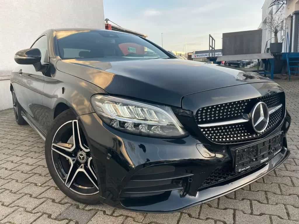 Mercedes-Benz C 180 Coupe|1.HD|AMG-LINE|NIGHT|ACC|SPUR|TOTWINK 10/2020-photo-2