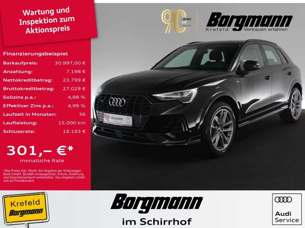 Audi Q3 40 TFSI quattro S line NAVI PDC KLIMA 09/2022-photo-0