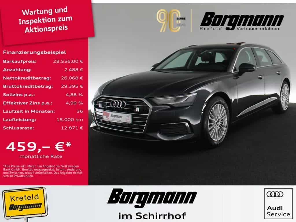 Audi A6 Avant 40 TDI design PANO LED ACC NAVI SHZ PDC 10/2022-photo-0