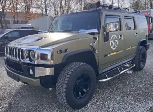 Hummer H2 6.2 V8 Luxury NAVY;GERMAN;TÜV+INSP NEU,FLÜGEL 09/2008-photo-0