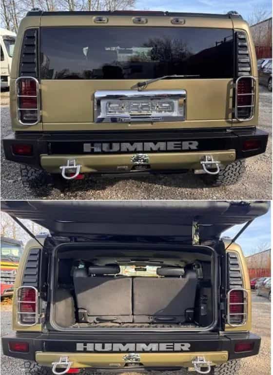 Hummer H2 6.2 V8 Luxury NAVY;GERMAN;TÜV+INSP NEU,FLÜGEL 09/2008-photo-13