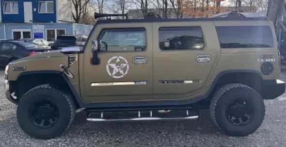 Hummer H2 6.2 V8 Luxury NAVY;GERMAN;TÜV+INSP NEU,FLÜGEL 09/2008-photo-3