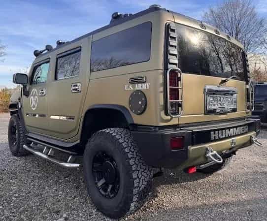 Hummer H2 6.2 V8 Luxury NAVY;GERMAN;TÜV+INSP NEU,FLÜGEL 09/2008-photo-4