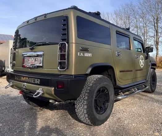 Hummer H2 6.2 V8 Luxury NAVY;GERMAN;TÜV+INSP NEU,FLÜGEL 09/2008-photo-5