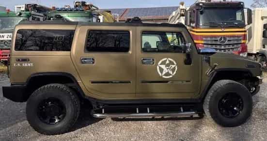 Hummer H2 6.2 V8 Luxury NAVY;GERMAN;TÜV+INSP NEU,FLÜGEL 09/2008-photo-6