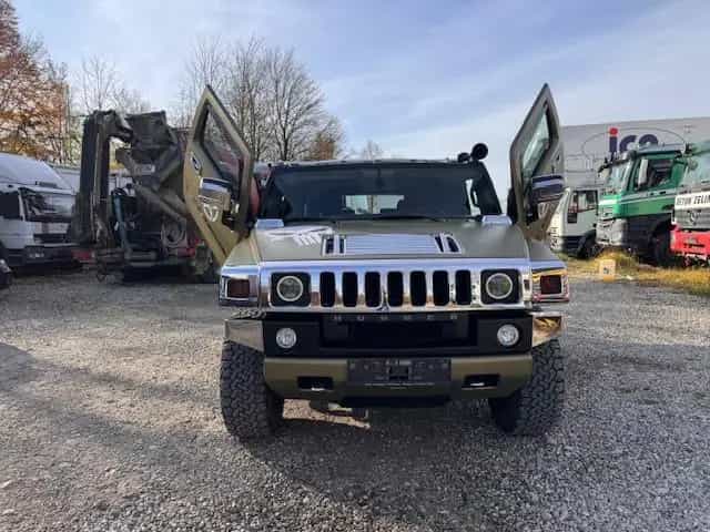 Hummer H2 6.2 V8 Luxury NAVY;GERMAN;TÜV+INSP NEU,FLÜGEL 09/2008-photo-9
