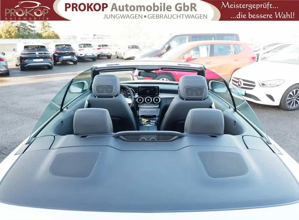 Mercedes-Benz C-Class 200 Cabrio 4Matic AMG-Line AIRSCARF Multibeam 07/2019-photo-14