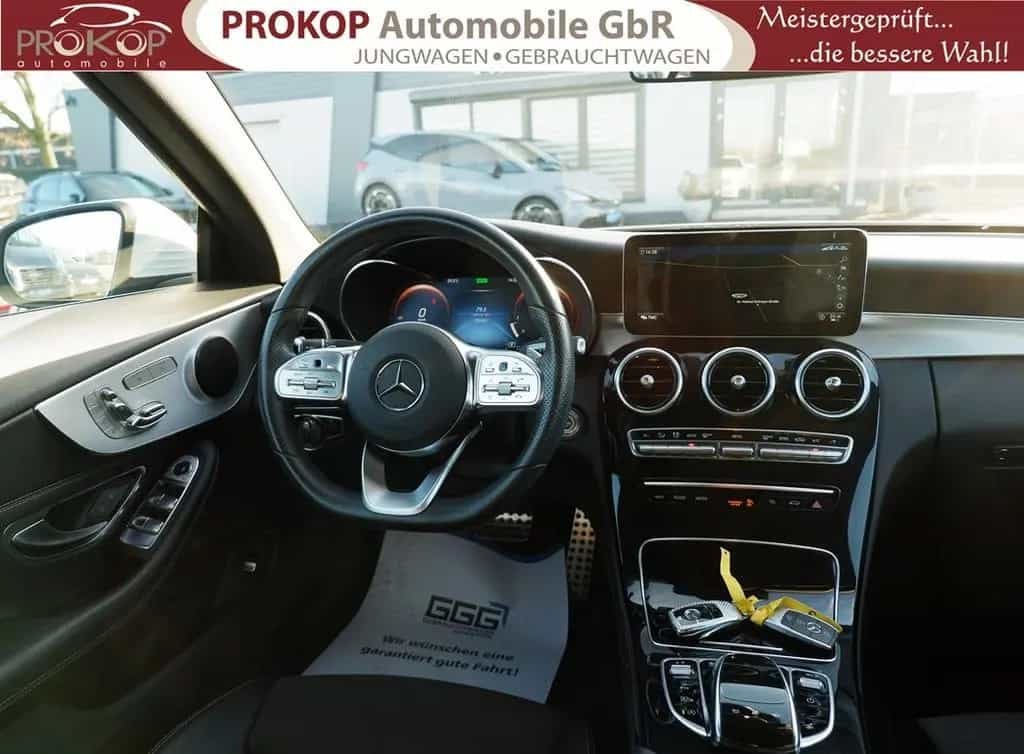 Mercedes-Benz C-Class 200 Cabrio 4Matic AMG-Line AIRSCARF Multibeam 07/2019-photo-18